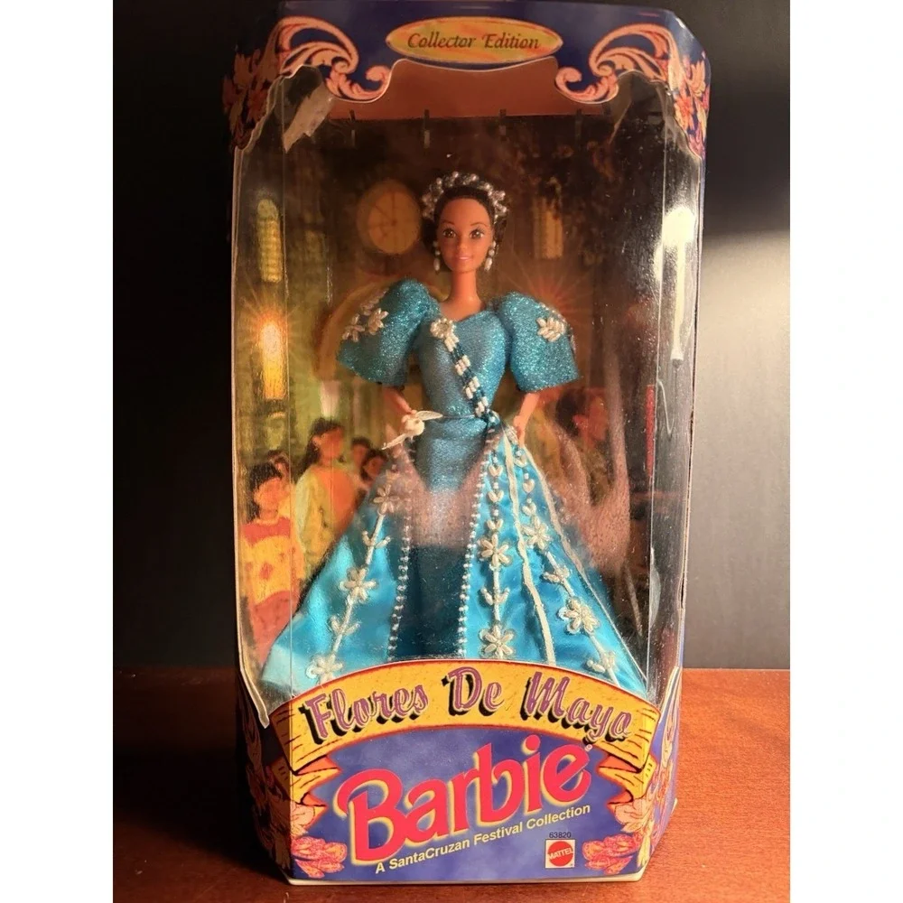 Flores De Mayo Barbie. RARE Reyna Esperanza. Vintage 1998  NIB